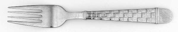 Checkers (Stainless, Glossy) Fork