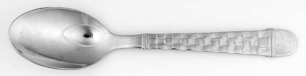 Checkers (Stainless, Glossy) Place/Oval Soup Spoon