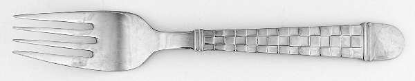 Checkers (Stainless, Glossy) Individual Salad Fork