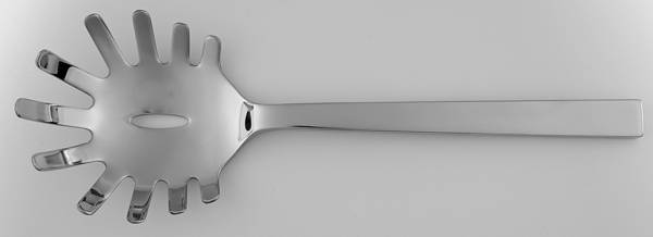 Chef's Table (Stainless) Solid Pasta Server