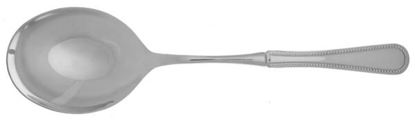 Pearl (Stainless) Casserole Spoon with Smooth Stainless Bowl HC