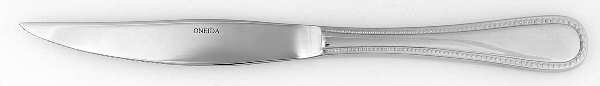 Pearl (Stainless) Individual Solid Handle Steak Knife