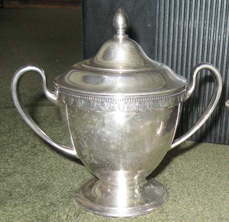 Barbara (Silverplate, Hollowware) Sugar Bowl & Lid
