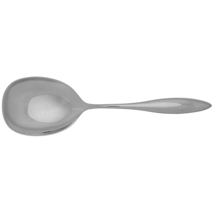 Asteria (Stainless) Solid Smooth Casserole Spoon
