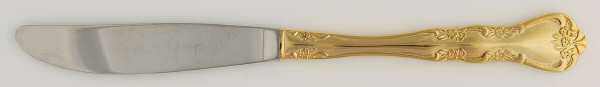 Golden Rose Flute(Gold Electroplate) Modern Hollow Knife