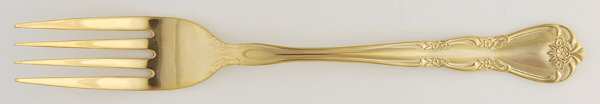 Golden Rose Flute(Gold Electroplate) Fork