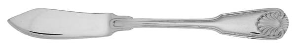 OLC8 (Silverplate) Flat Handle Master Butter Knife