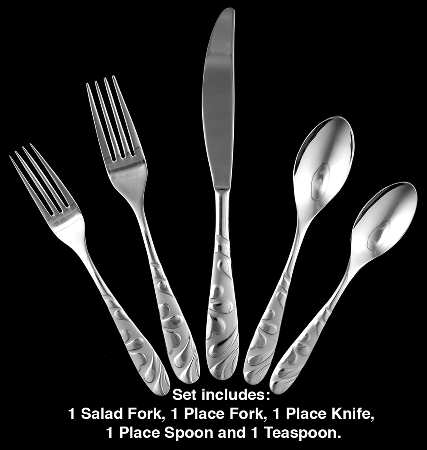 Cosmic (Stainless) 5 Piece Place Setting
