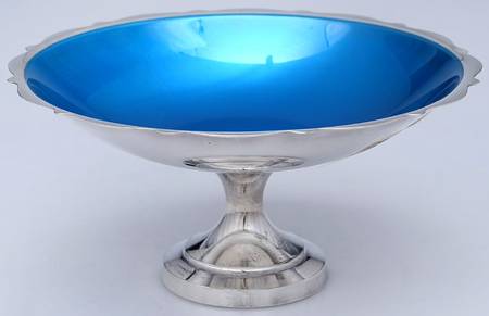 Colonial Suite (Slvp, Hollowware) Round Compote (Height X Width)