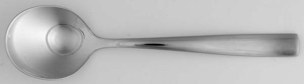 Andorra (Stainless) Round Bowl Soup Spoon (Cream Soup)