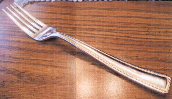 Golden Flourish Fork