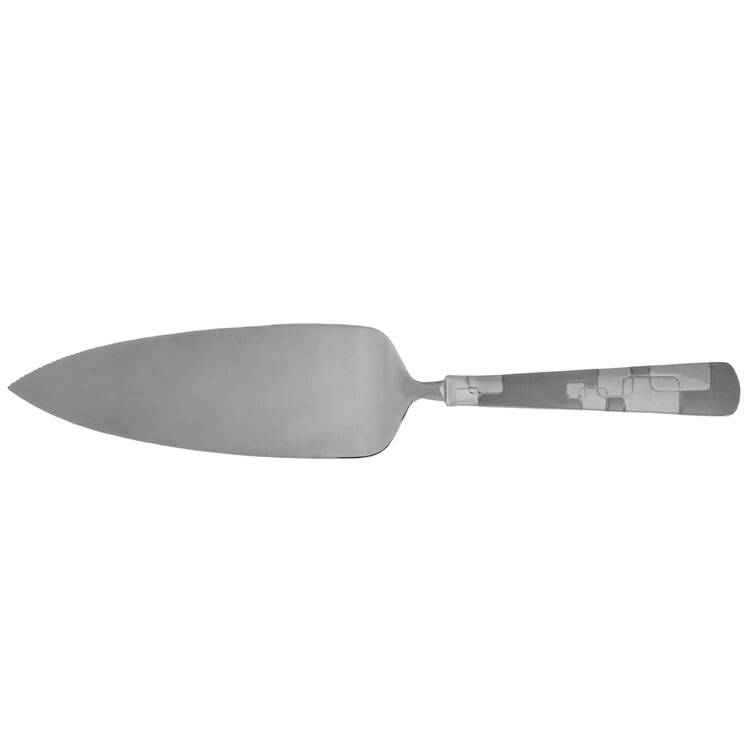 Quadratic (Stainless) Pie Server with Serrated Stainless Blade HC