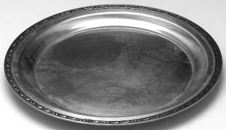 OHS362 (Stainless, Hollowware) Round Tray