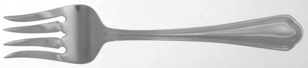 Artesano (Stainless) Medium Solid Cold Meat Serving Fork
