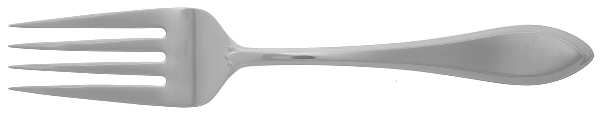 Astair (Stainless) Medium Solid Cold Meat Serving Fork