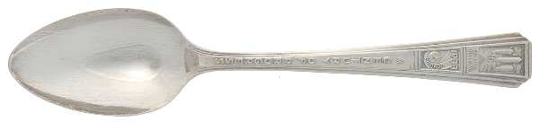 States & Cities Souvenir Spoons(Silverplate) Illinois Teaspoon