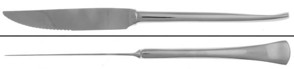 Perch (Stainless) Steak Knife Individual Hollow, Serrate HC