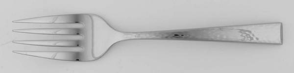 Cabria (Stainless) Medium Solid Cold Meat Serving Fork by Oneida Silver