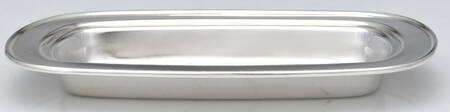 Early American (Silverplate, Hollowware) 1/4 Pound Butter No Lid