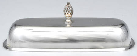 Early American (Silverplate, Hollowware) Lid for 1/4 Pound Butter