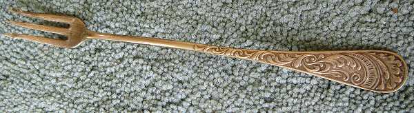 Niagara Falls One (Silverplate) Short Handle Pickle/Olive Fork