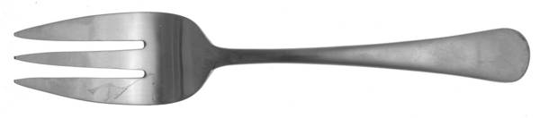 Chandler -Brushed (Stainless) Large Solid Cold Meat Serving Fork
