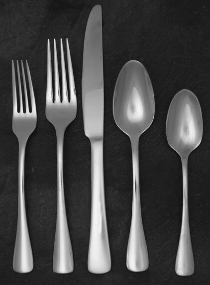 Caswell (Stainless) 5 Piece Place Setting