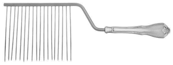 Pinta (Stainless) Cake Breaker with Silverplate Prongs HC