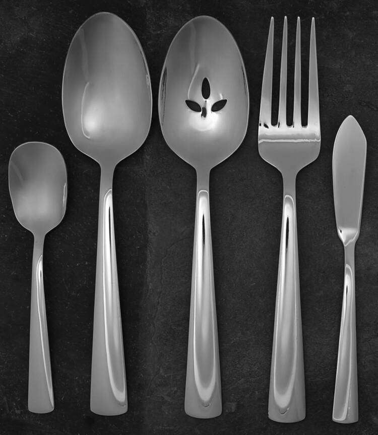 Nocha (Stainless) 5 Piece Hostess Set
