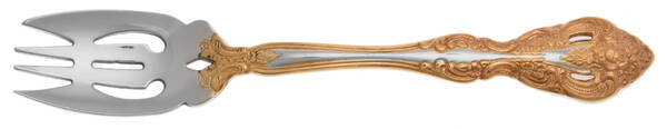 Golden Michelangelo (Stainless) Fish/Salad Fork Individual Large HC