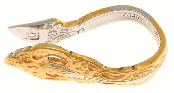 Golden Michelangelo (Stainless) Napkin Clip HC