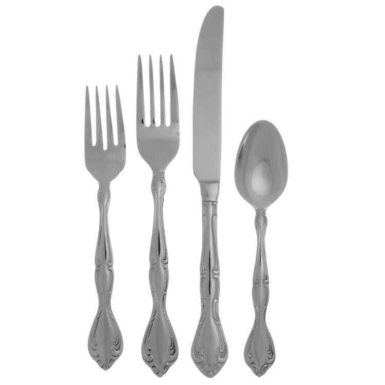 Andrina (Stainless) 4 Piece Place Setting
