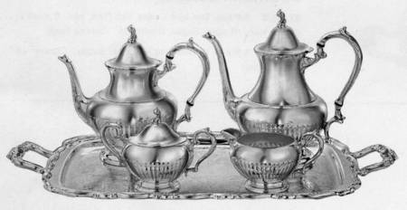 Georgian Style (Silverplate, Hollowware) by Oneida Silver