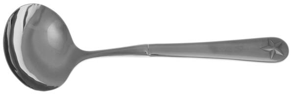 Tindra (Stainless) Gravy Ladle with No Spout Stainless Bowl HC