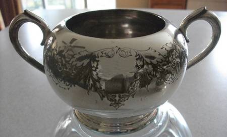 3678 (Silverplate, Hollowware) Sugar Bowl No Lid