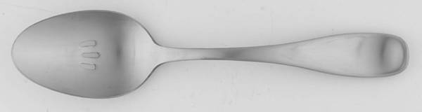 Satin Voss (Stainless) Pierced Tablespoon (Serving Spoon)