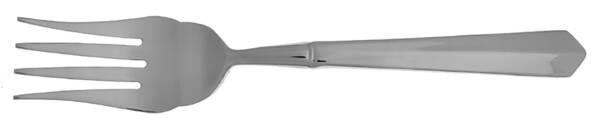 Vertica (Stainless) Cold Meat Fork Large, Stainless Tines HC