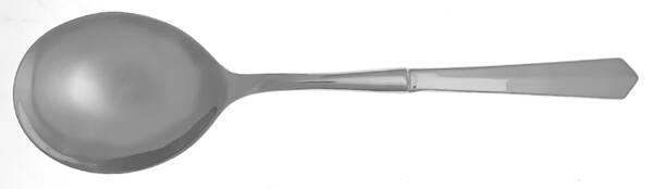 Vertica (Stainless) Casserole Spoon with Smooth Stainless Bowl HC