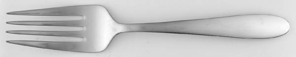 Eve (Stainless) Medium Solid Cold Meat Serving Fork