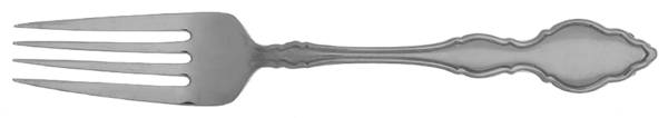 OHS429 (Stainless) Medium Solid Cold Meat Serving Fork