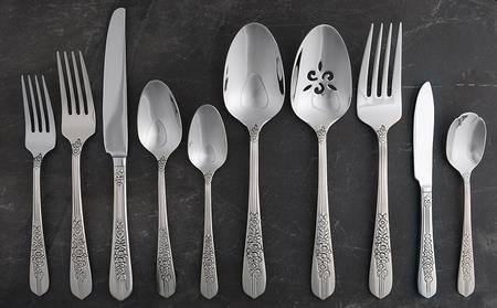 Royal Rose (Stainless) 45 Piece Set