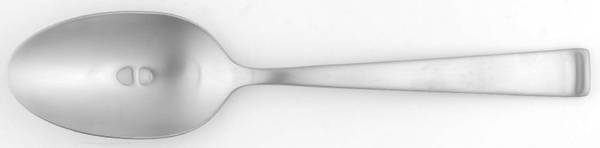 Satin Lewin (Stainless) Pierced Tablespoon (Serving Spoon)