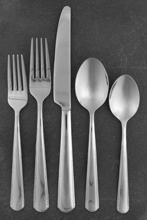Gable (Stainless) 40 Piece Estate Set by Oneida Silver