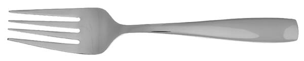 Cannon (Stainless) Medium Solid Cold Meat Serving Fork