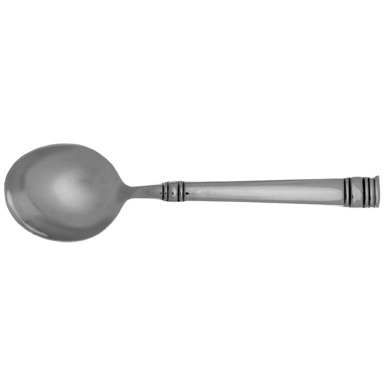 Lynton (Stainless) Round Bowl Soup Spoon (Gumbo)