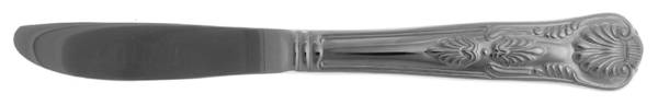Kings (Stainless) Solid Handle Modern Butter Spreader