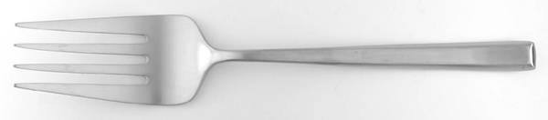 Satin Pearce (Stainless) Small Solid Cold Meat Serving Fork