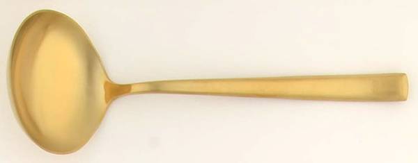 Pearce Lux (Gold Electroplate) Solid Gravy Ladle