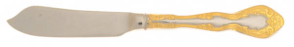 Golden Mandolina (Gold Accent) Master Butter Spreader, Solid Piece