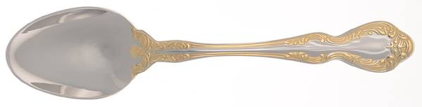 Golden Mandolina (Gold Accent) Teaspoon